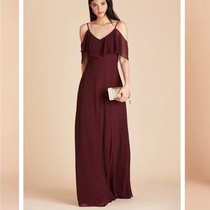 Birdy Grey, Jane Convertible bridesmaid Dress, size Medium, Cabernet